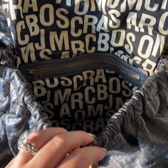 Marc Jacobs Charcoal Silver Grey Bag - Picture 3 of 8